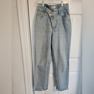 Abercrombie & Fitch Blue Straight Leg Jeans